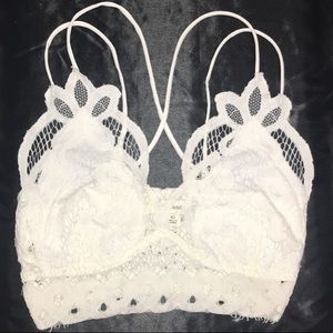 Francescas white bralette